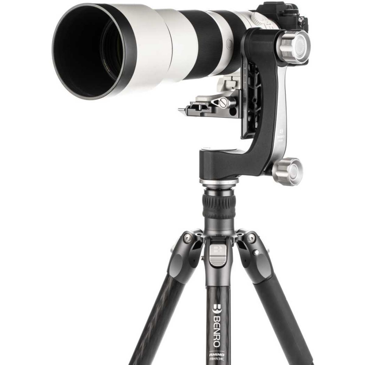 Benro GH2N statiefkop Grijs, Zilver 3/8 Kompasbeugel