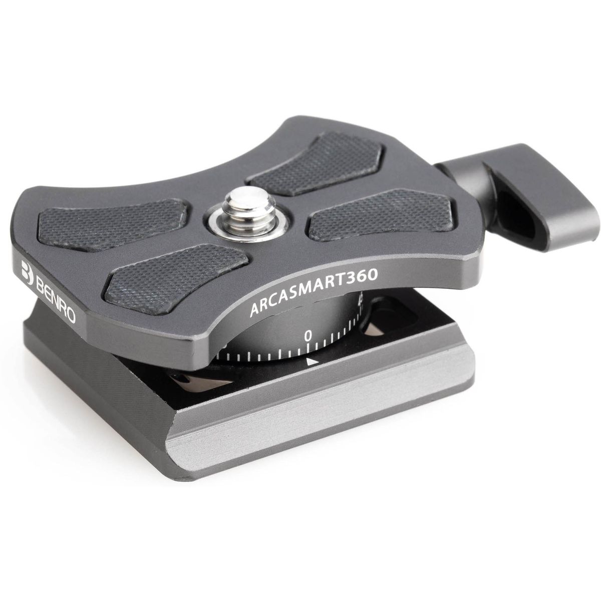 Benro ARCASMART360 accessoire voor statiefkoppen Statiefkopplaat Grijs, Zwart Aluminium