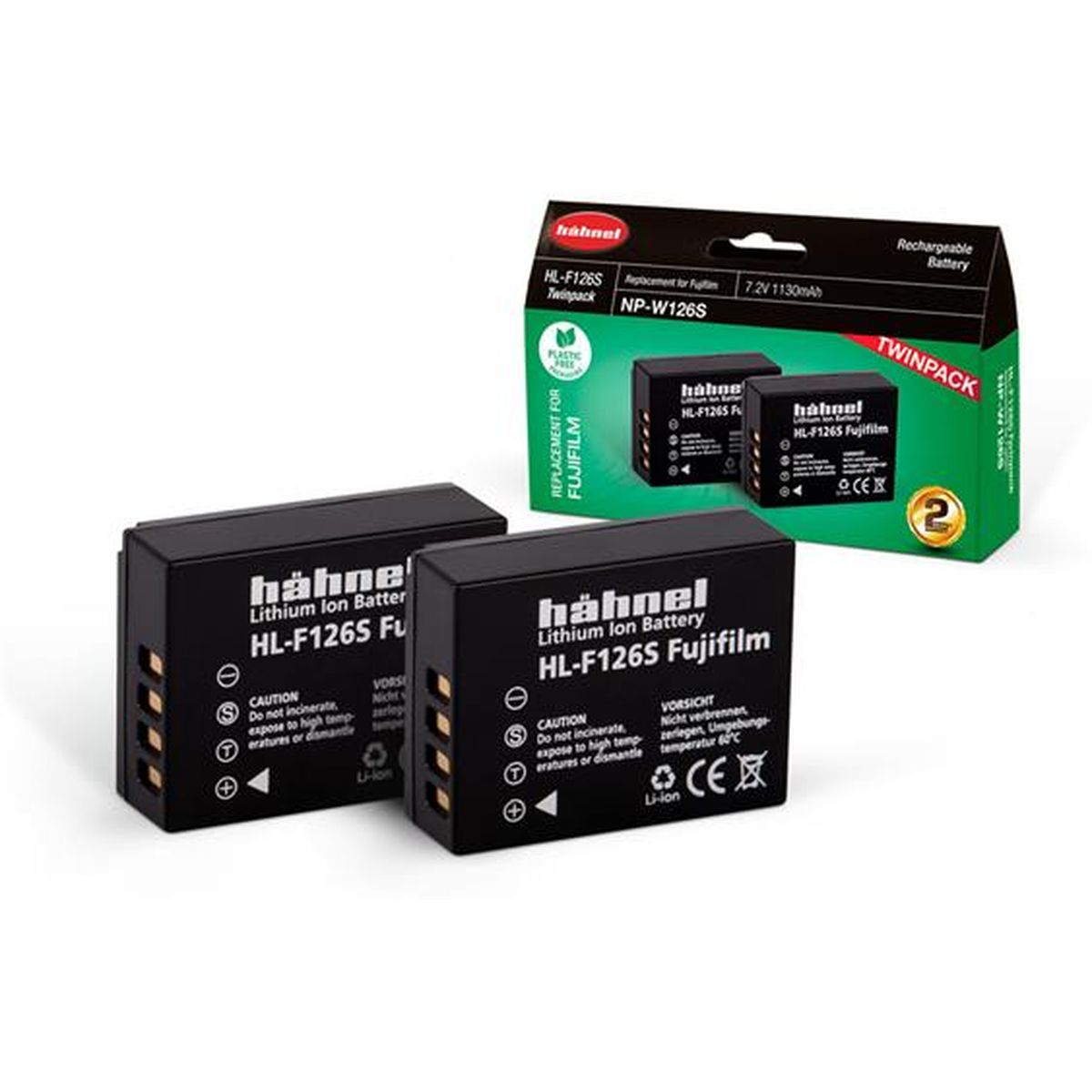 Hahnel HL-F126s Fuji Type Twin Pack afbeelding