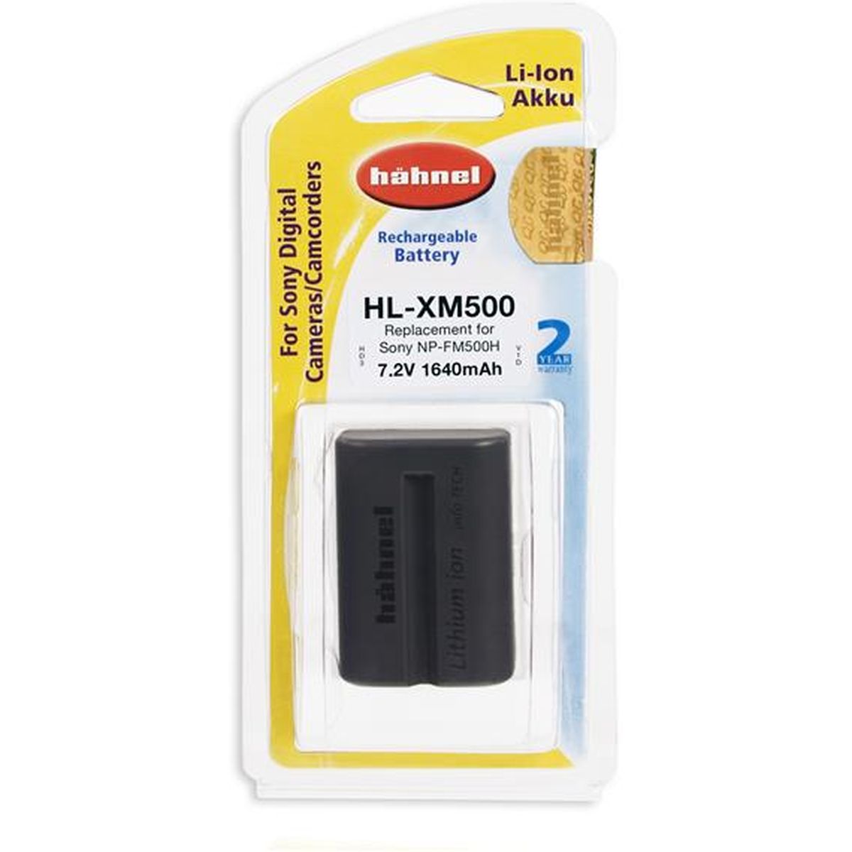 Hahnel HL-XM500 voor Sony NP-FM500 afbeelding