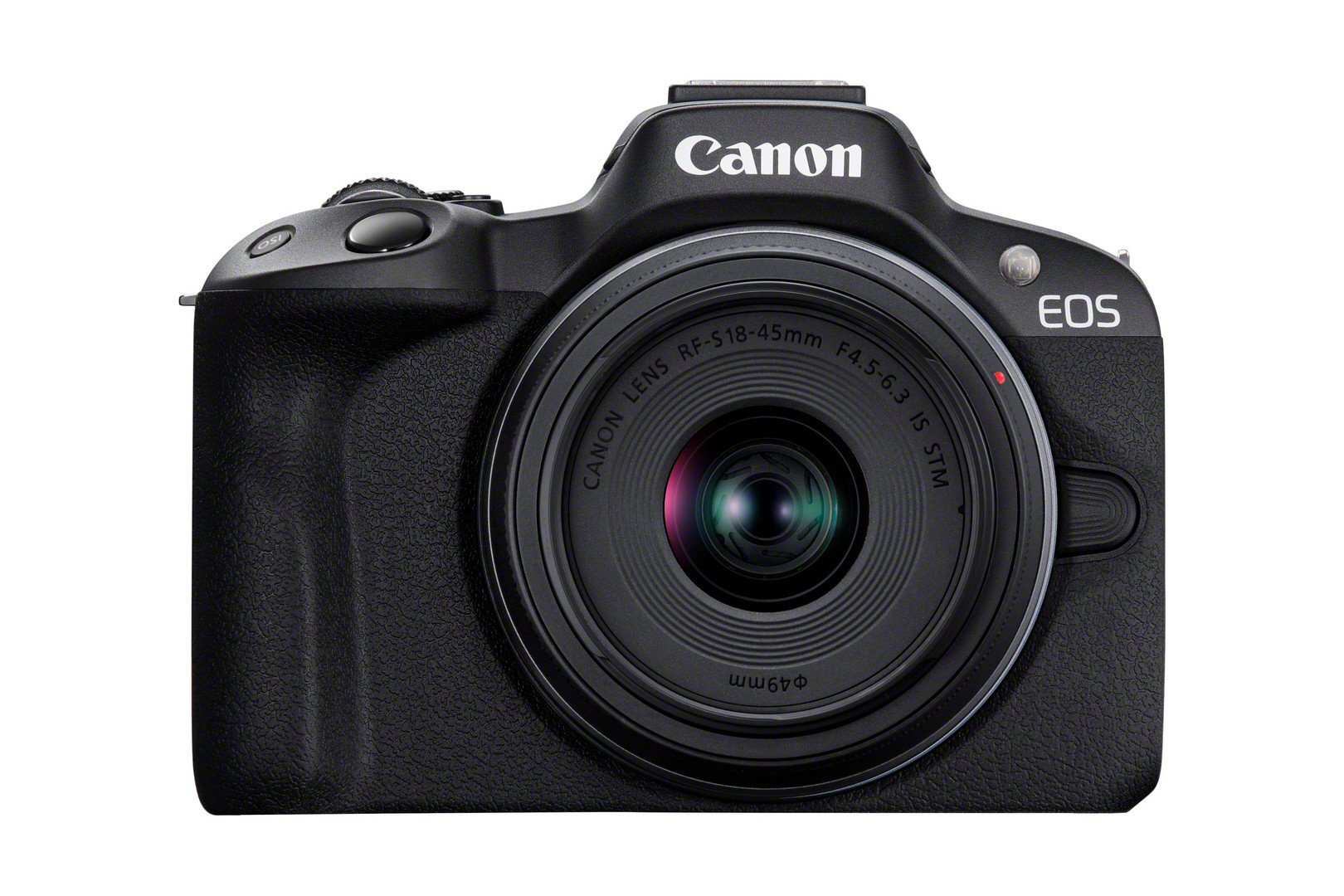 Canon EOS R50, Black + RF-S 18-45mm F4.5-6.3 IS STM Kit afbeelding