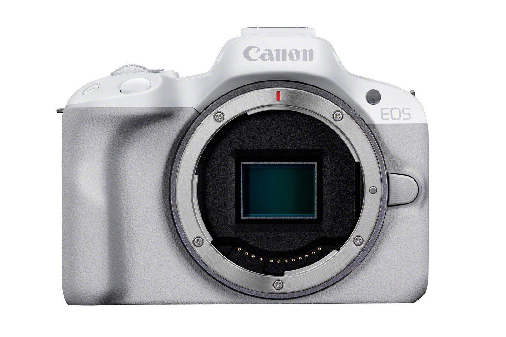 Canon EOS R50, White + RF-S 18-45mm F4.5-6.3 IS STM Wit afbeelding