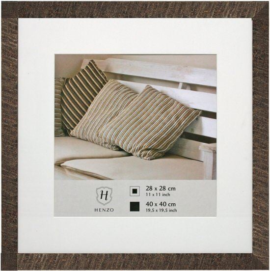 Henzo Driftwood 40x40 Frame donkerbruin afbeelding