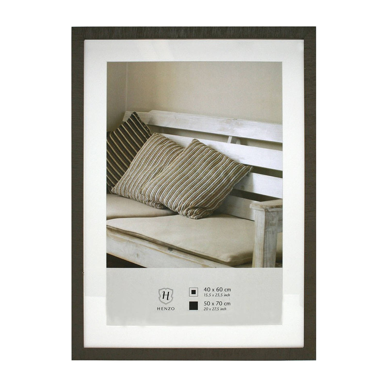 Henzo Driftwood 50x70 Frame bruin afbeelding