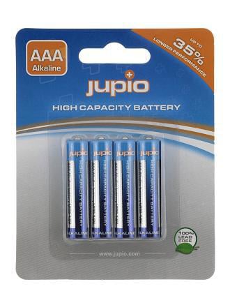 Jupio Alkaline Batteries AAA LR3 4 pcs IC-10 OC-240 afbeelding