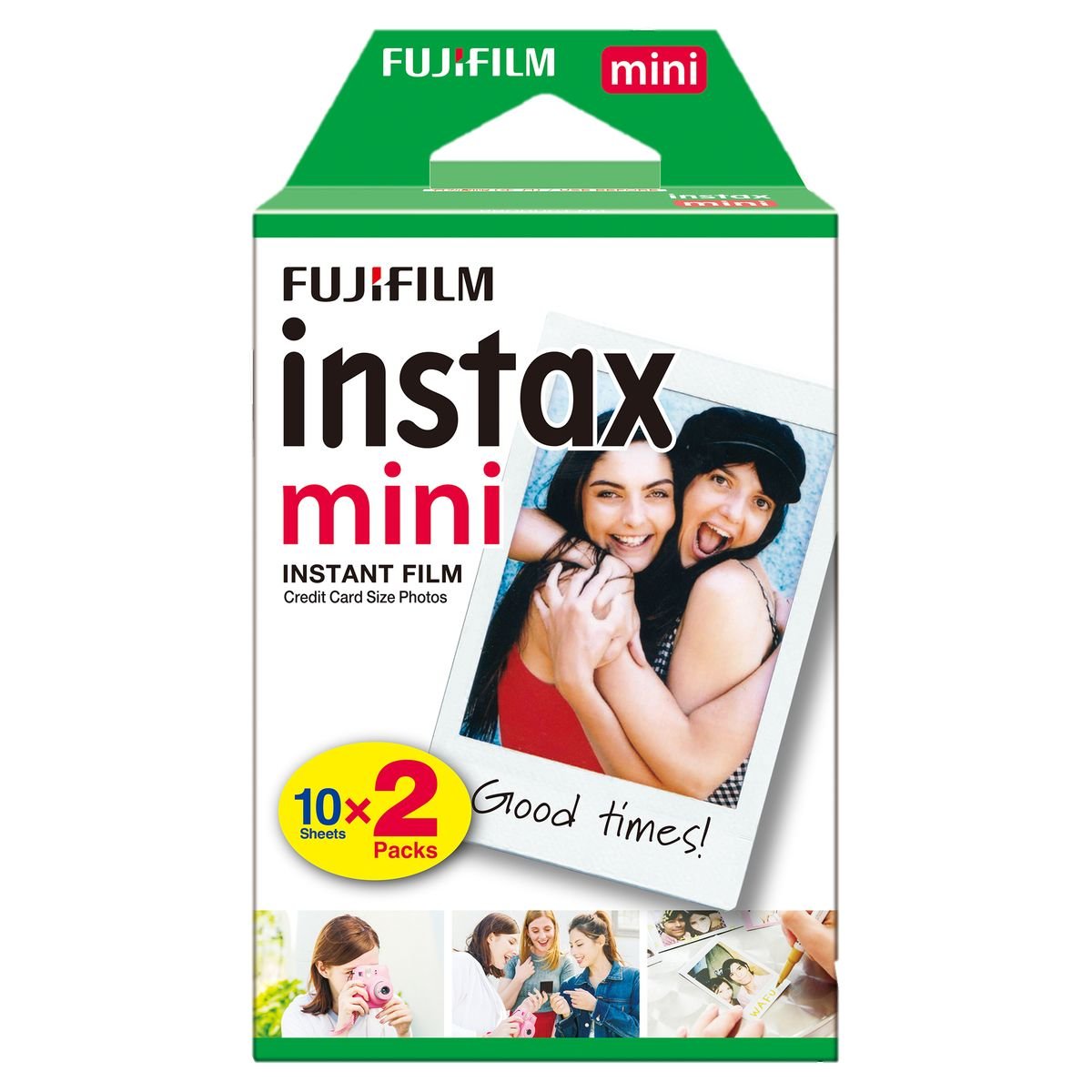 Fujifilm Instax Mini EU2 Colorfilm Glossy 10x2 pak afbeelding
