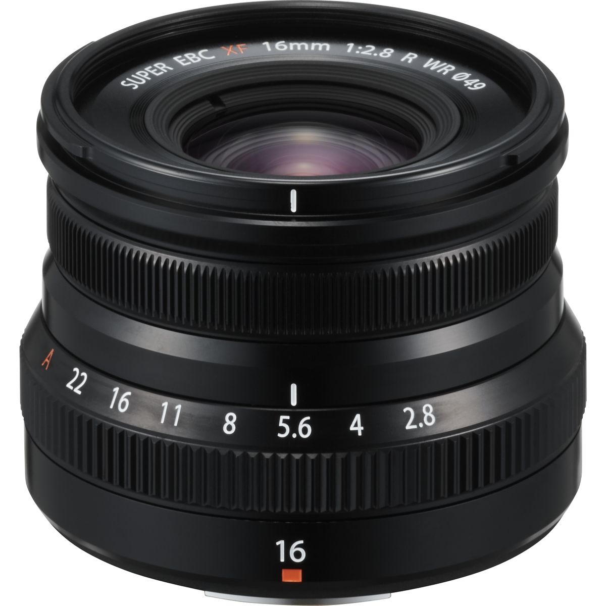 Fujifilm FUJINON XF16mmF2.8 R WR MILC Groothoeklens Zwart afbeelding