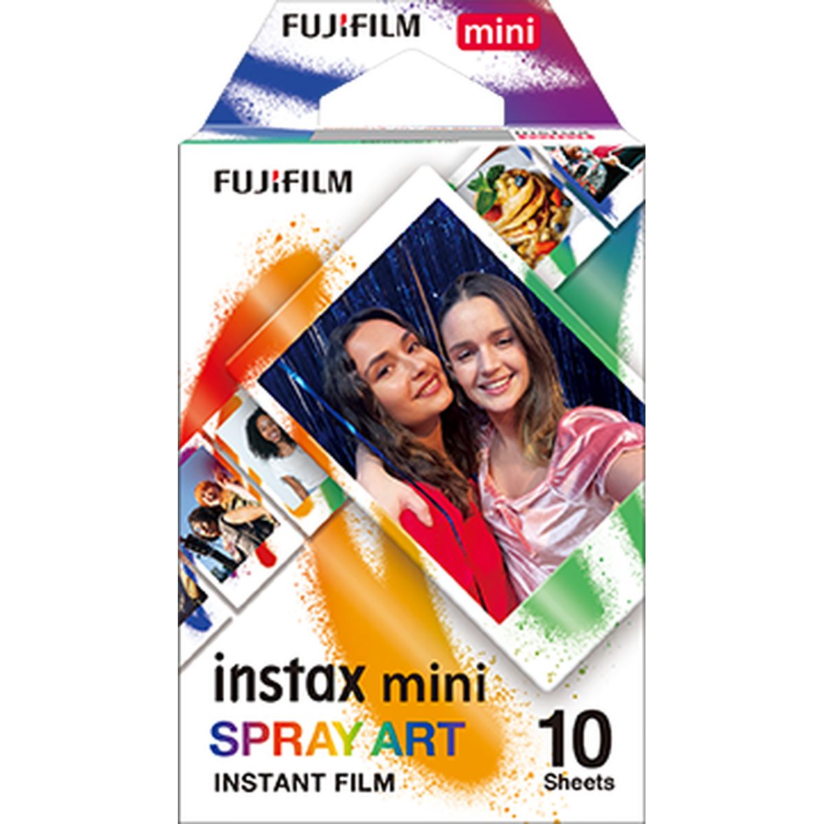 Fujifilm Instax Mini Film Spray Art 1x10 afbeelding