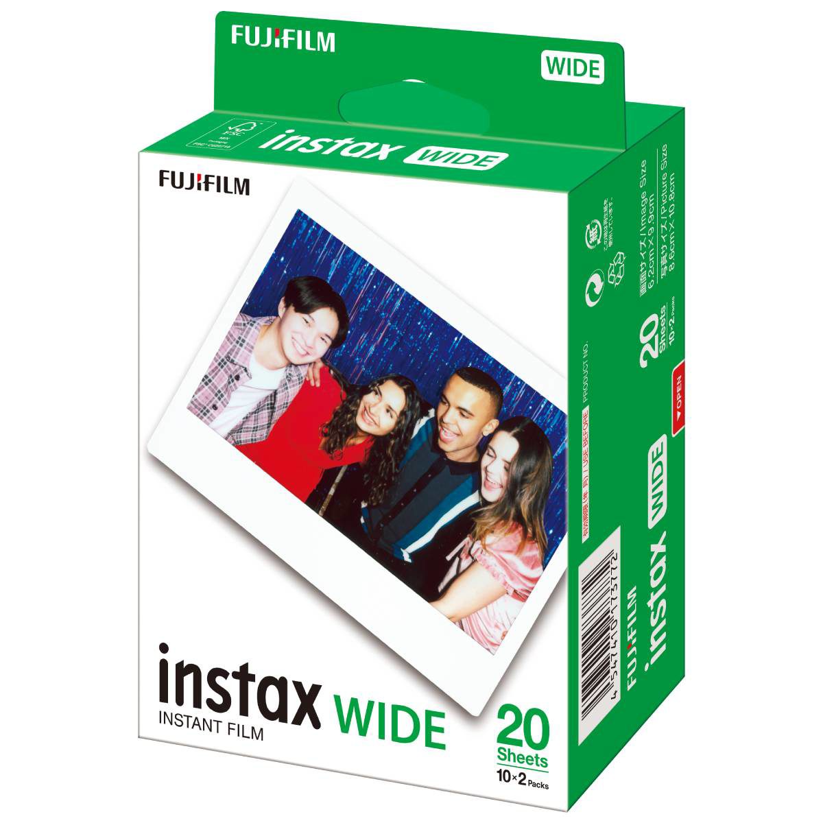 Fujifilm Instax Wide Film DUO-pack afbeelding