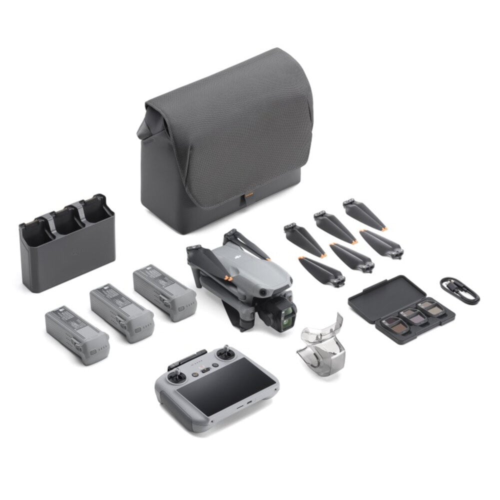 DJI Air 3S Fly More Combo - Including DJI RC331 Smart Controller