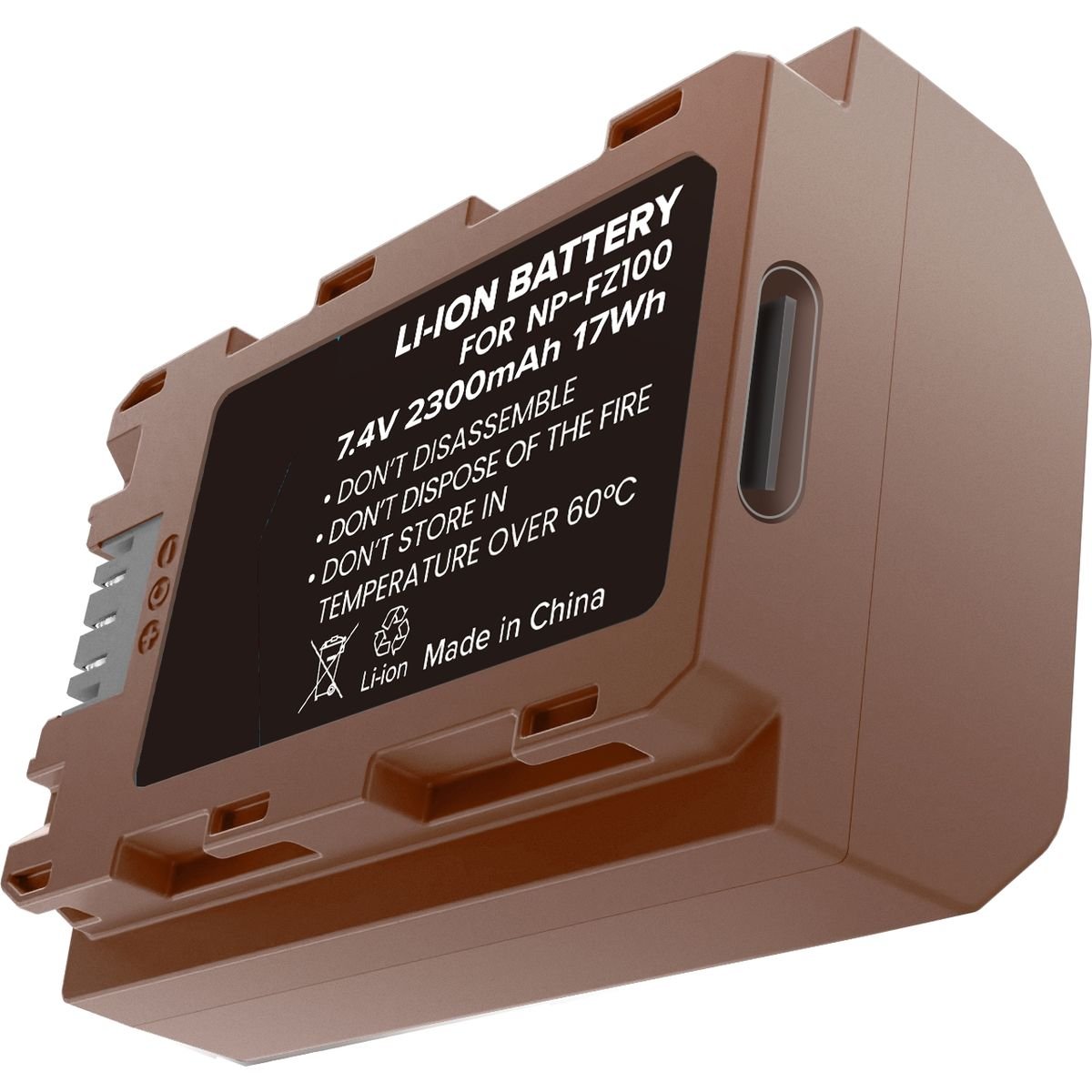 IonSmart IS-TNPFZ100 USB-C 2250mAh Sony afbeelding