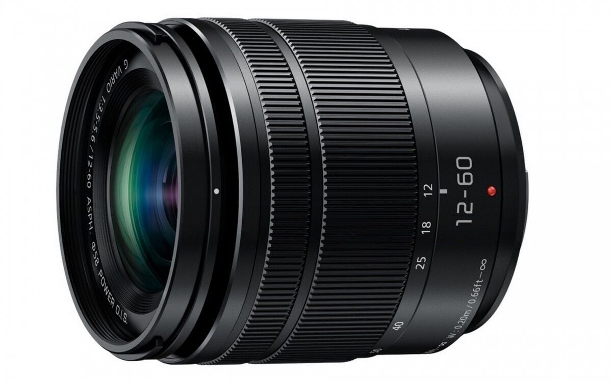 Panasonic H-FS12060E 12-60mm/3.5-5.6 Black afbeelding