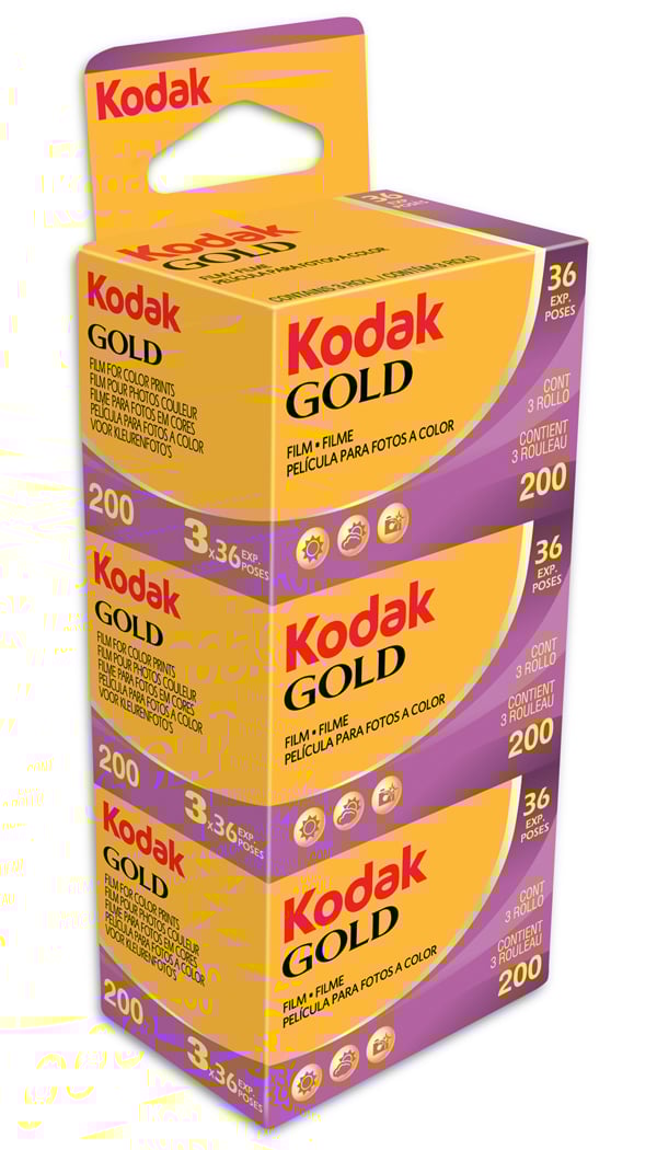 Kodak goud 3 Pak 200 135/36 afbeelding