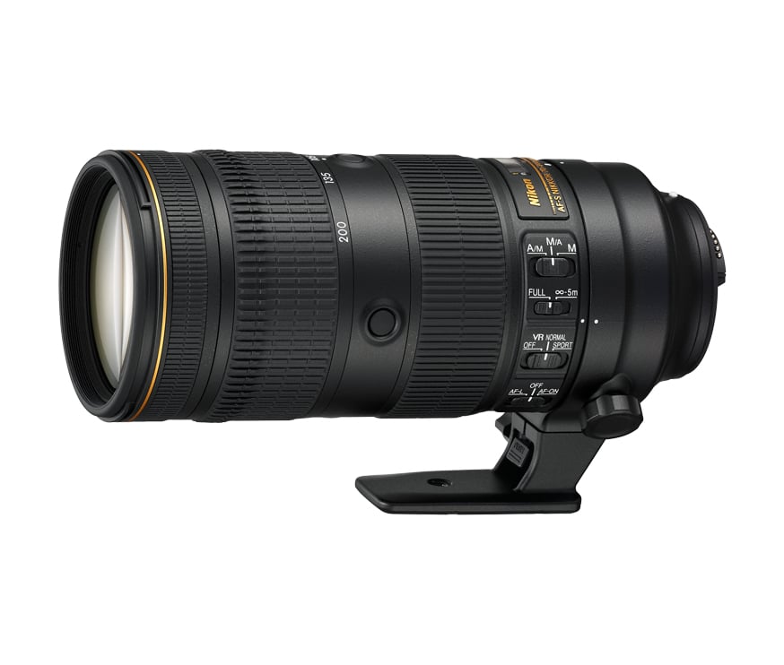 Nikon AF-S 2,8 70-200 E FL ED VR afbeelding