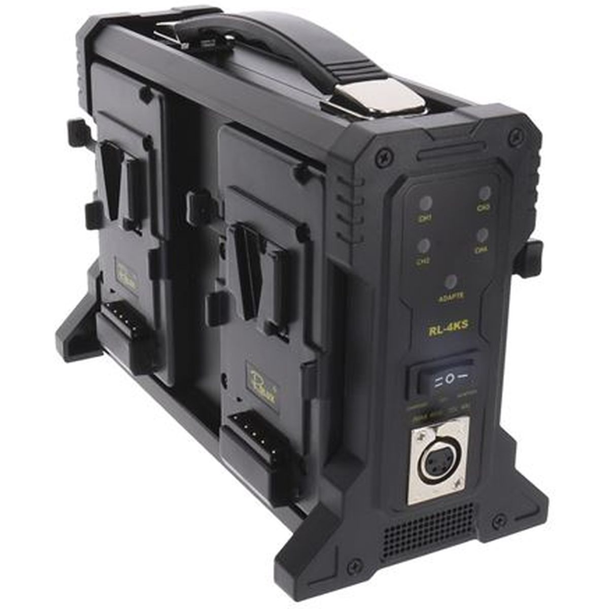 Rolux Acculader RL-4KS voor 4 x V-Mount Accu afbeelding