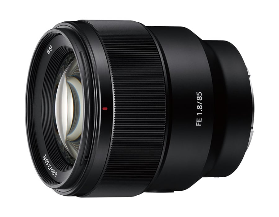 Sony SEL 85mm/F1.8 Full Frame Mid-telephoto prime lens