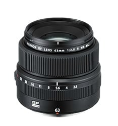 Fujifilm GF63mm F2.8 R WR afbeelding