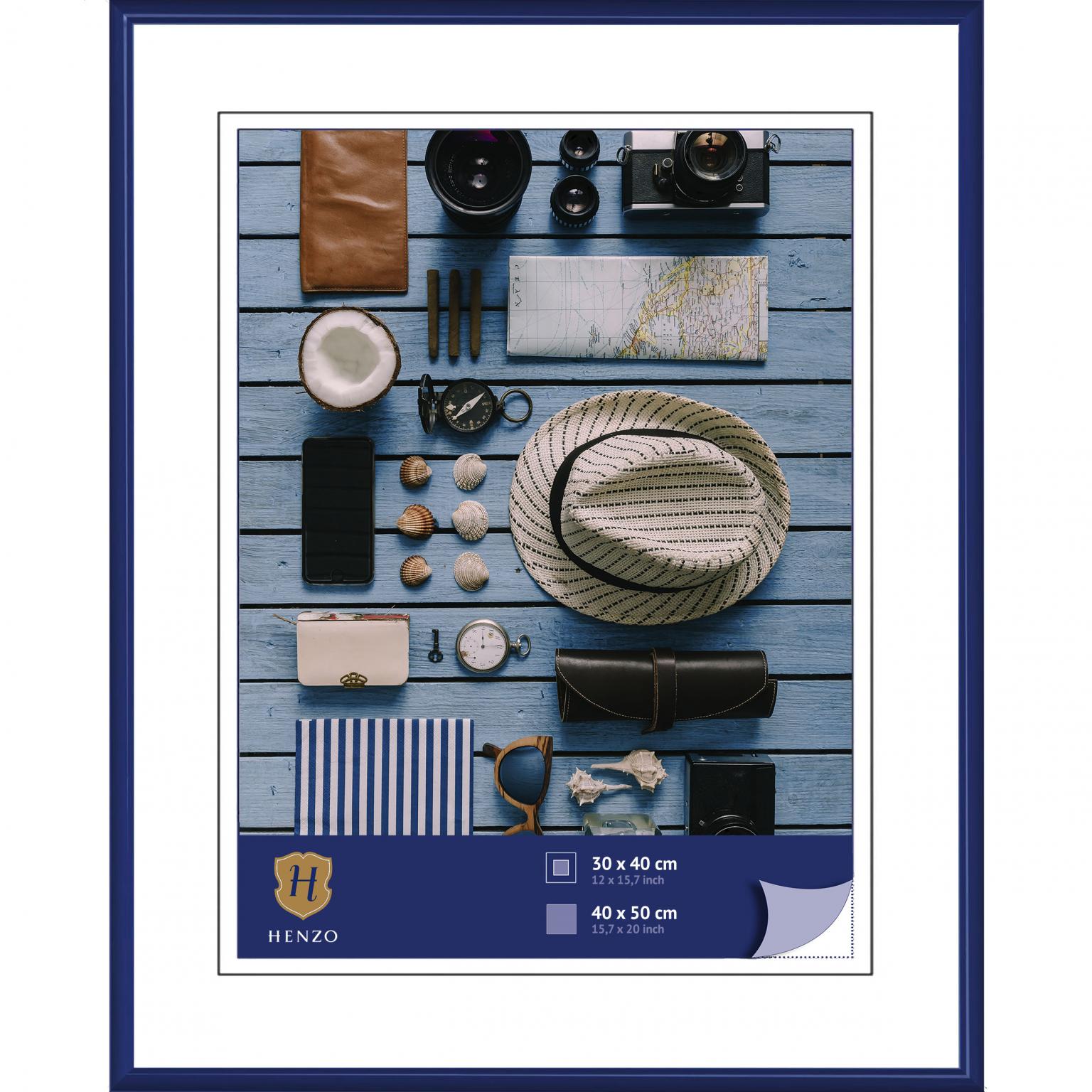 Henzo Napoli 40x50 frame blauw afbeelding