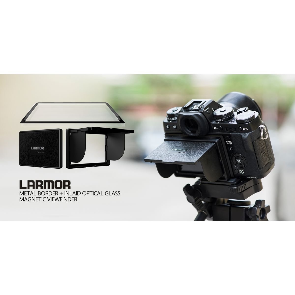 Larmor screenprotector 5th Olympus M10MII/M1MII/M5/PenF afbeelding