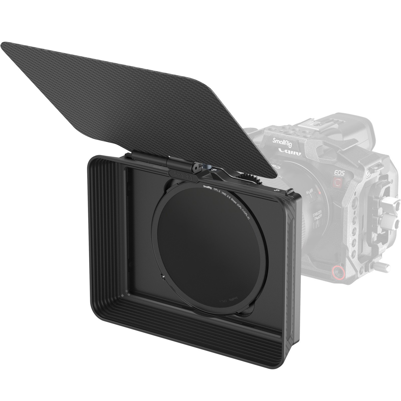 Smallrig 4411 Matte Box w/ Adjustable Clamp And VND Kit afbeelding
