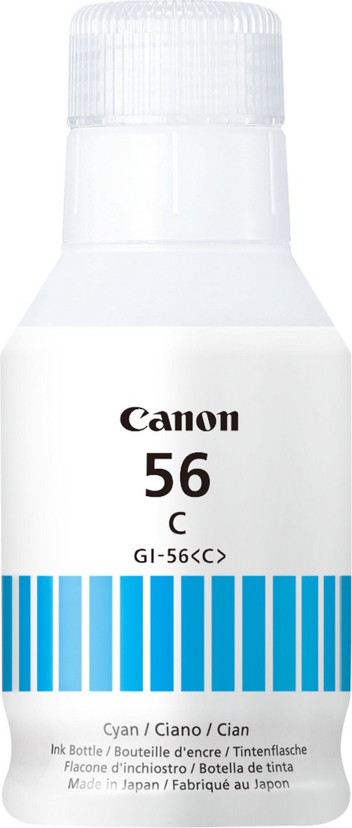Canon GI-56 C EUR Cyan Ink Bottle afbeelding