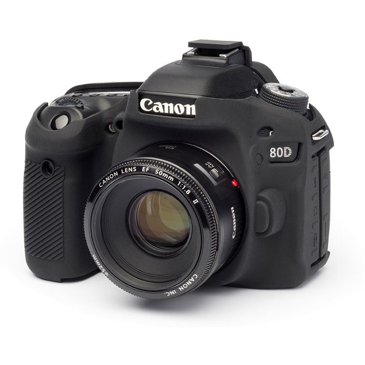 easyCover Body Cover for Canon 80D Black
