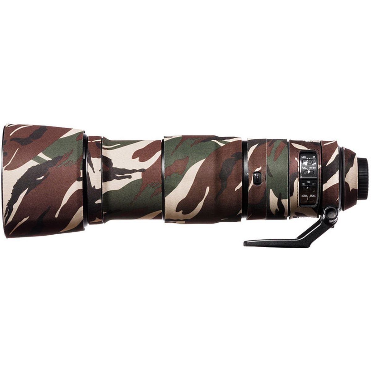 easyCover Lens Oak for Nikon AF-S 200-500mm f/5.6E ED VR Green Camouflage afbeelding