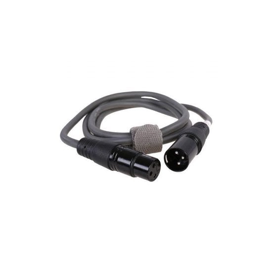 Benel XLR Kabel 3-Pins XLR Male naar Female 1,5m