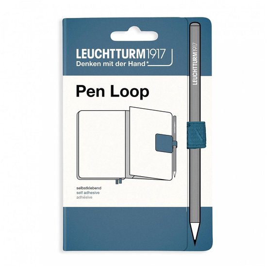 Leuchtturm Stone Blue, Pen Loop afbeelding