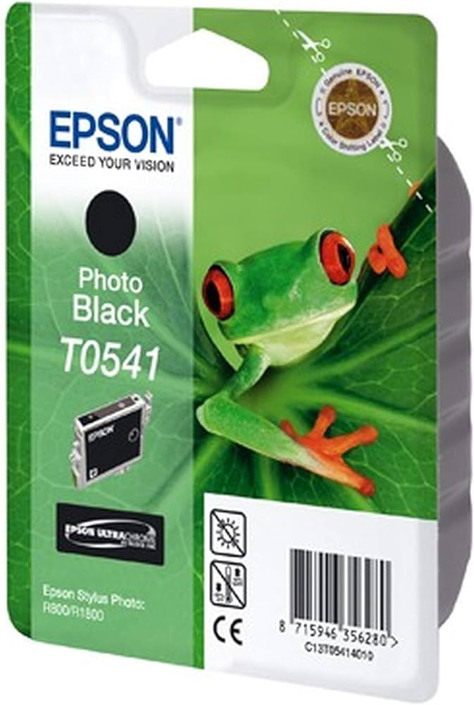 Epson inktpatroon photo zwart T 054 T 0541 afbeelding