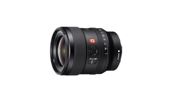 Sony SEL 24mm 1.4 groothoek prime binnen de G-Master lijn afbeelding