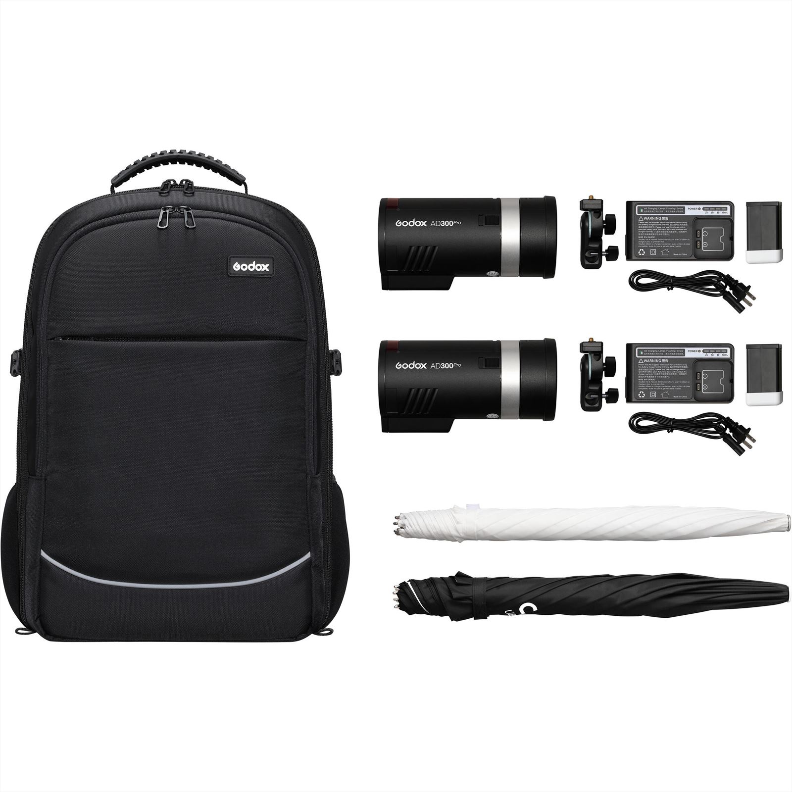 Godox AD300Pro 2 heads Kit afbeelding