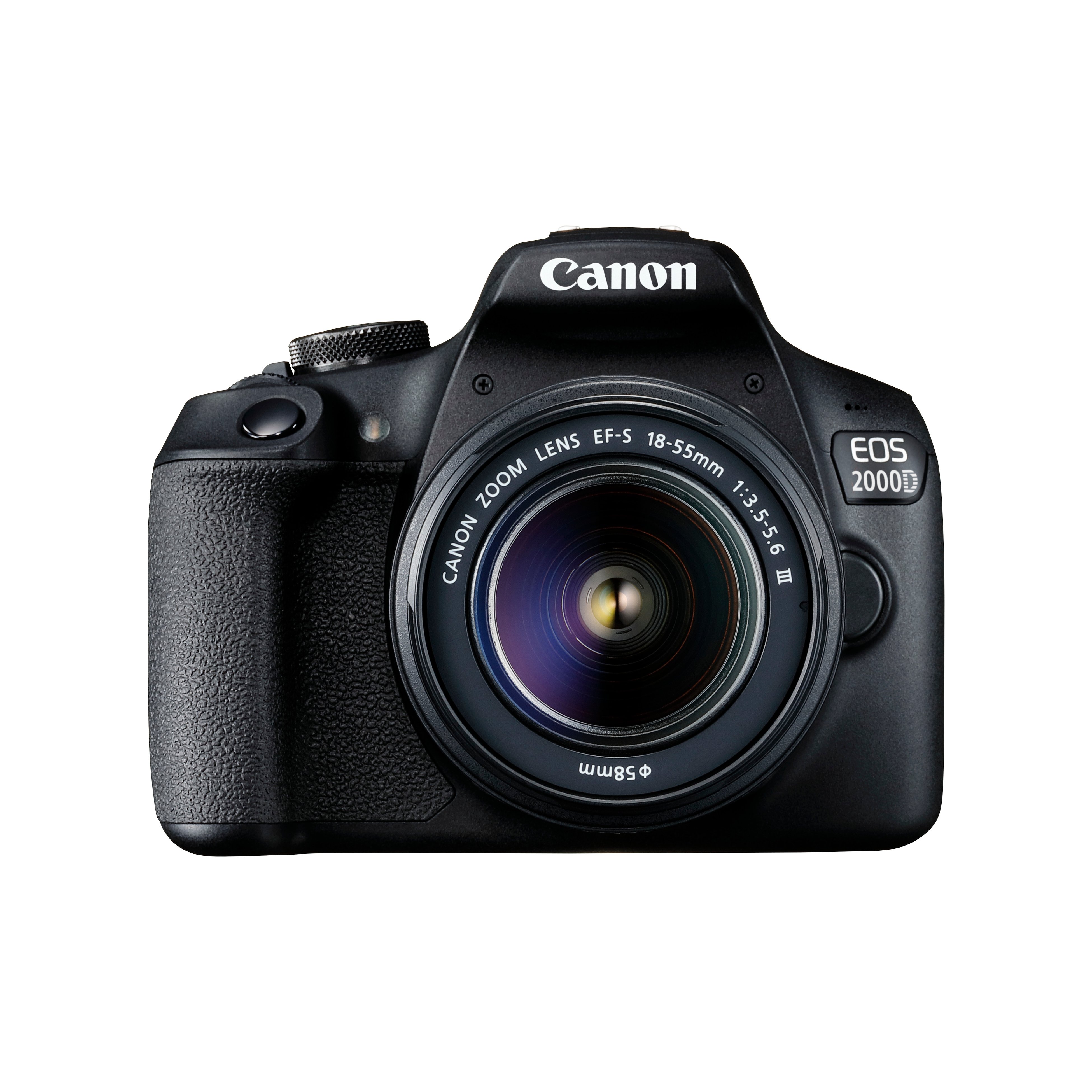 Canon EOS 2000D + 18-55mm f/3.5-5.6 DC III Zwart afbeelding