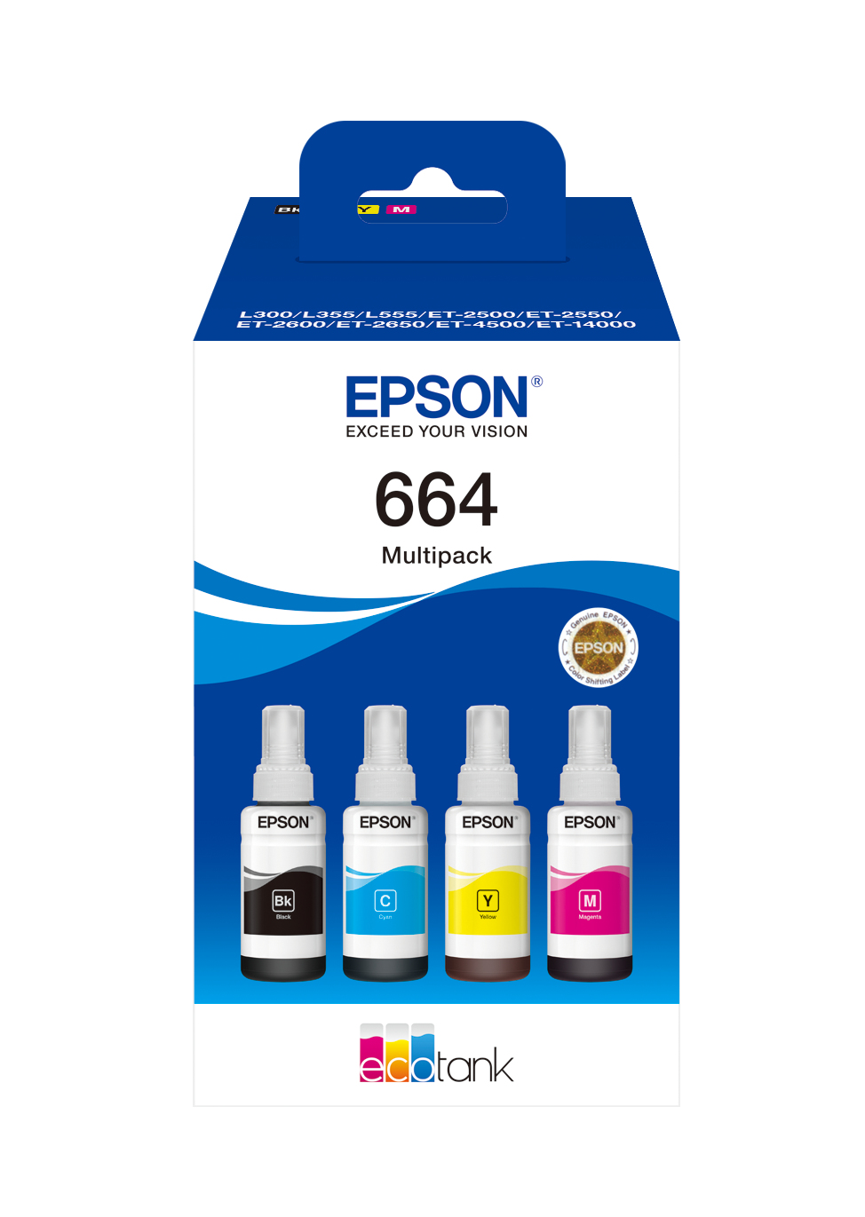 Epson 664 EcoTank 4-colour Multipack afbeelding