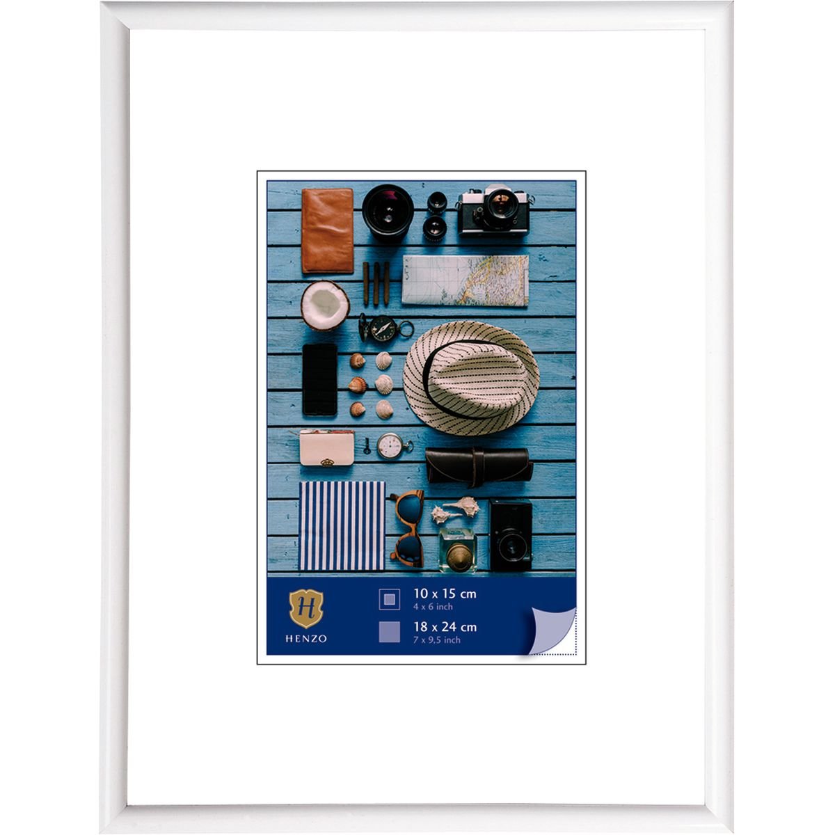 Henzo Napoli 10x15 Frame wit afbeelding
