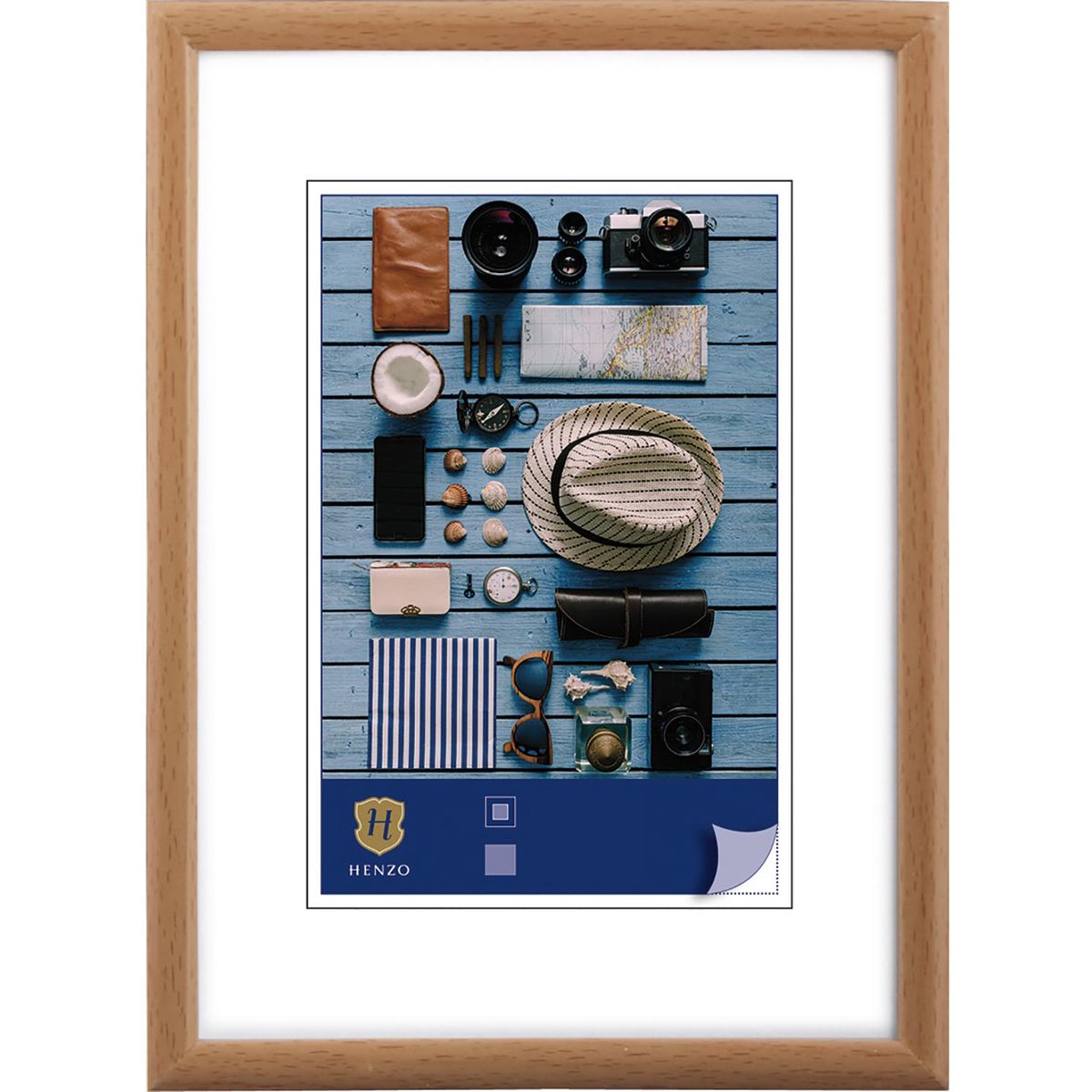 Henzo Napoli 10x15 Frame bruin afbeelding