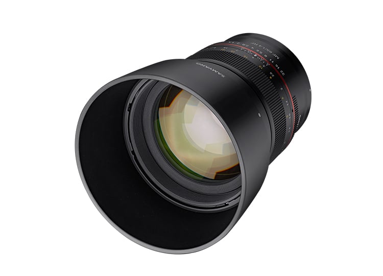 Samyang MF 85mm F1.4 Canon RF MILC Zwart afbeelding