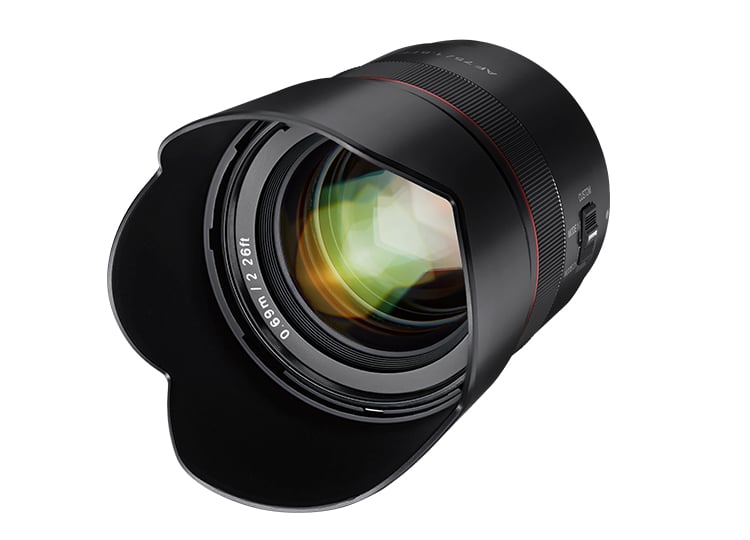 Samyang 75mm F1.8 AF Sony FE afbeelding