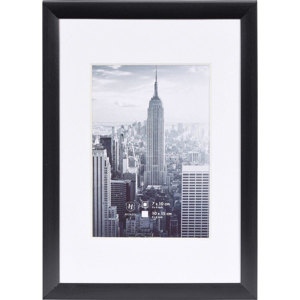 Henzo Manhattan Frame 10x15 zwart afbeelding