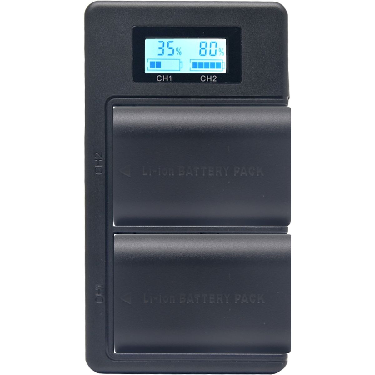 McoPlus Duocharger USB incl. 2x LP-E6 afbeelding