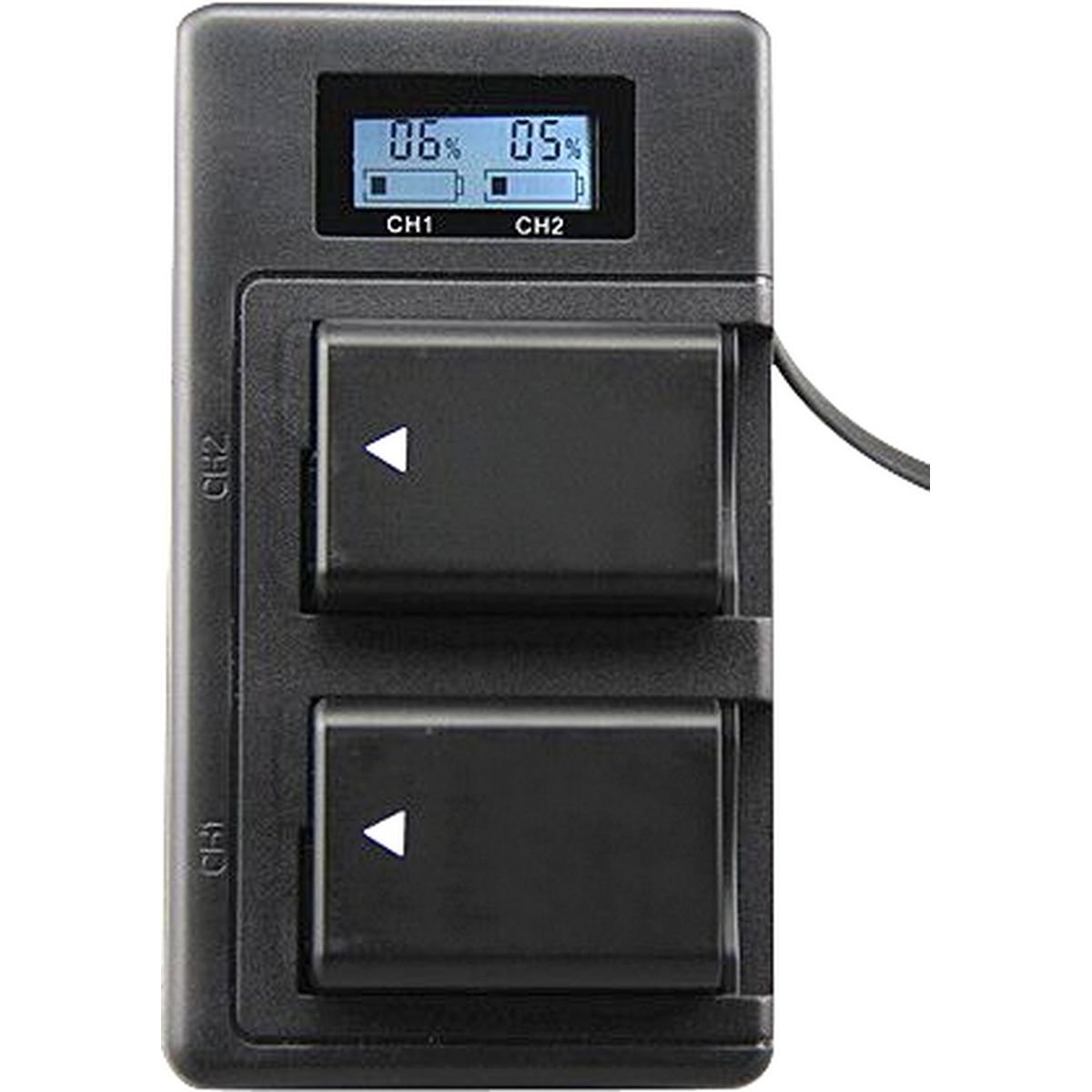 McoPlus Duocharger USB incl. 2x NP-FW50 afbeelding