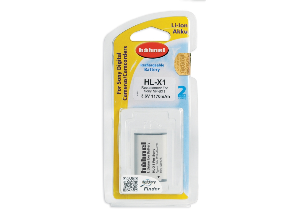 Hahnel HL-X1 Sony Type Twin Pack afbeelding