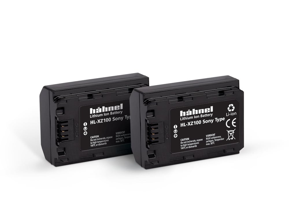 Hahnel HL-XZ100 Sony Type Twin Pack afbeelding