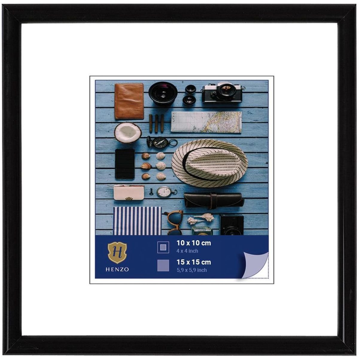 Henzo Napoli 15x15 Frame zwart afbeelding