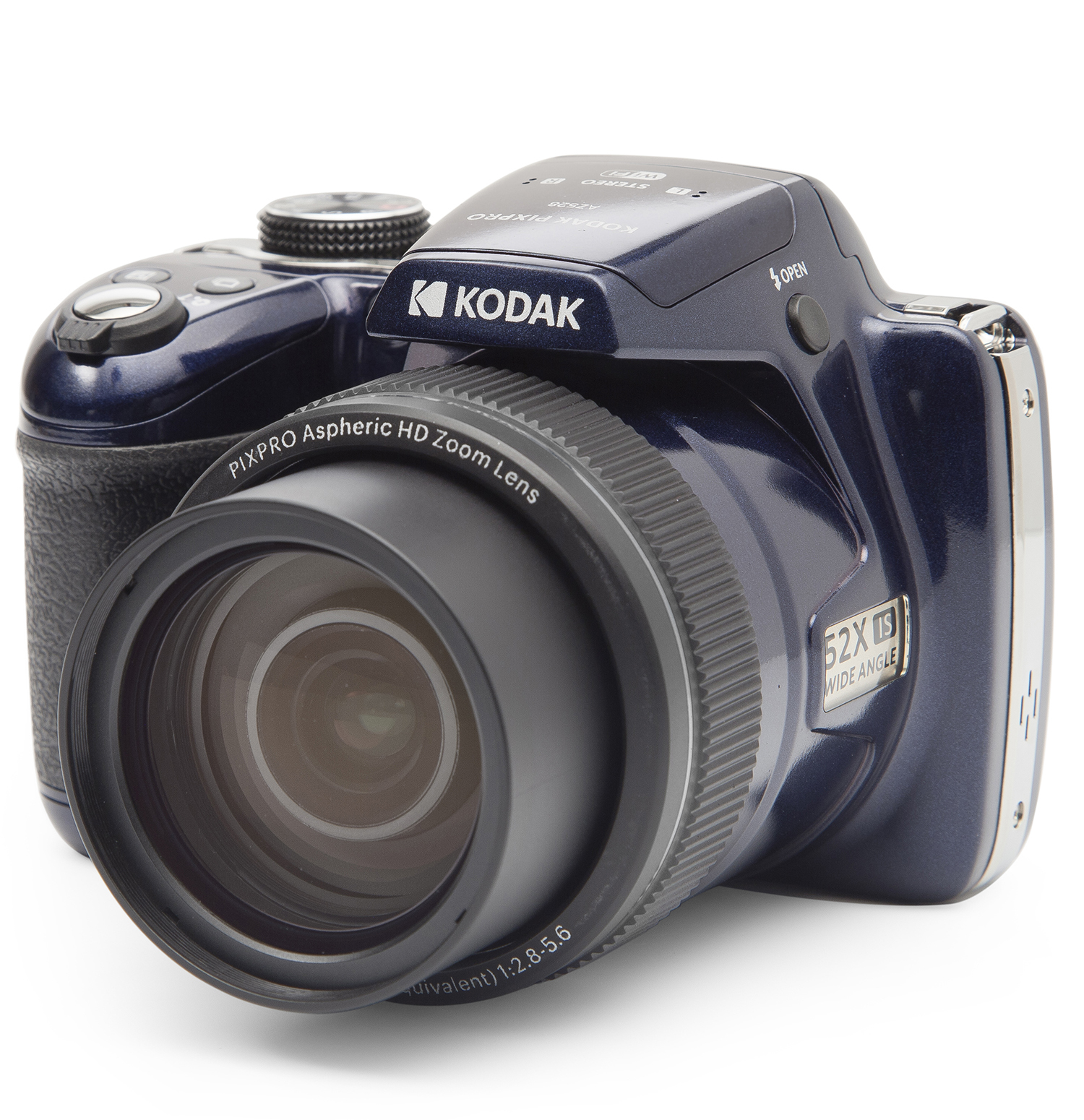 Kodak AZ 528 52x zoom Camera CMOS Wifi donker blauw afbeelding