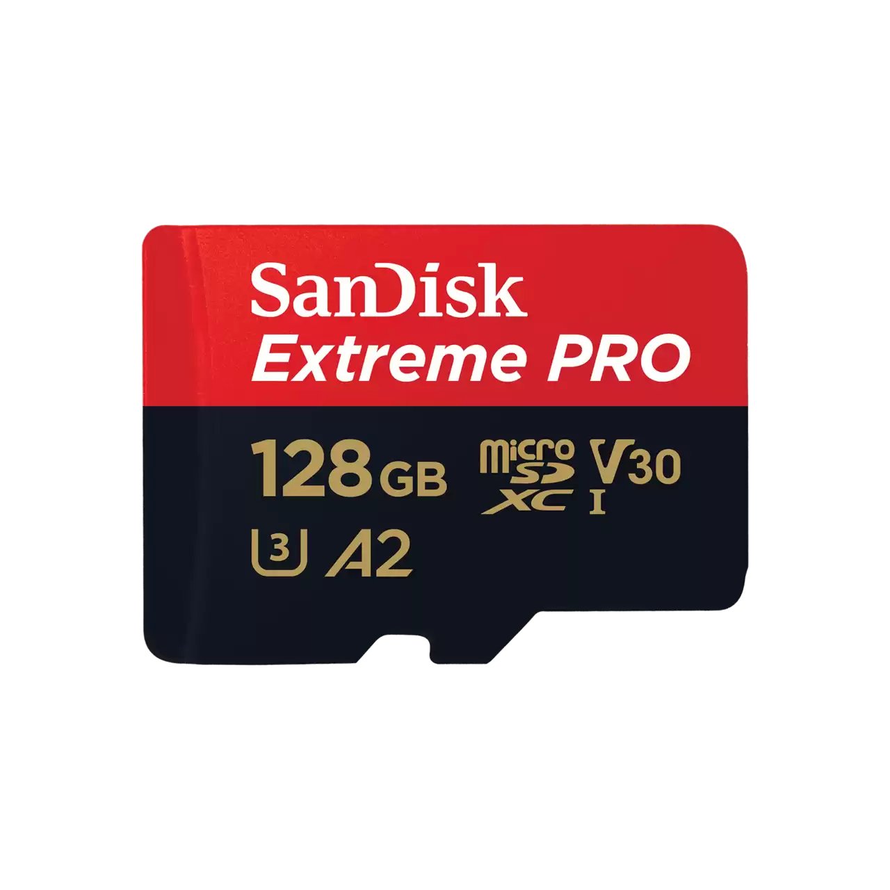 SanDisk Extreme Pro MicroSDXC 128GB+SD Adapter A afbeelding