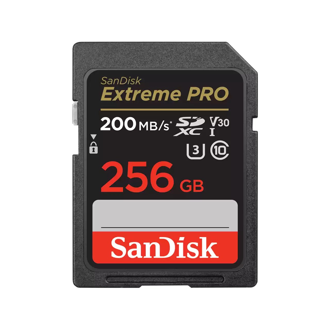 SanDisk Extreme Pro 256GB SDHC Memory Card UHS-I afbeelding