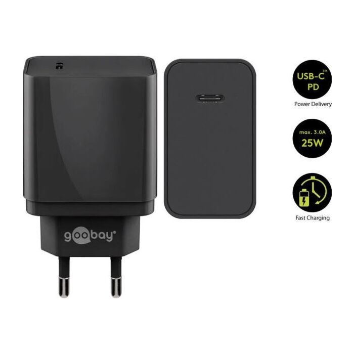 Goobay USB-C PD Fastcharger 28W