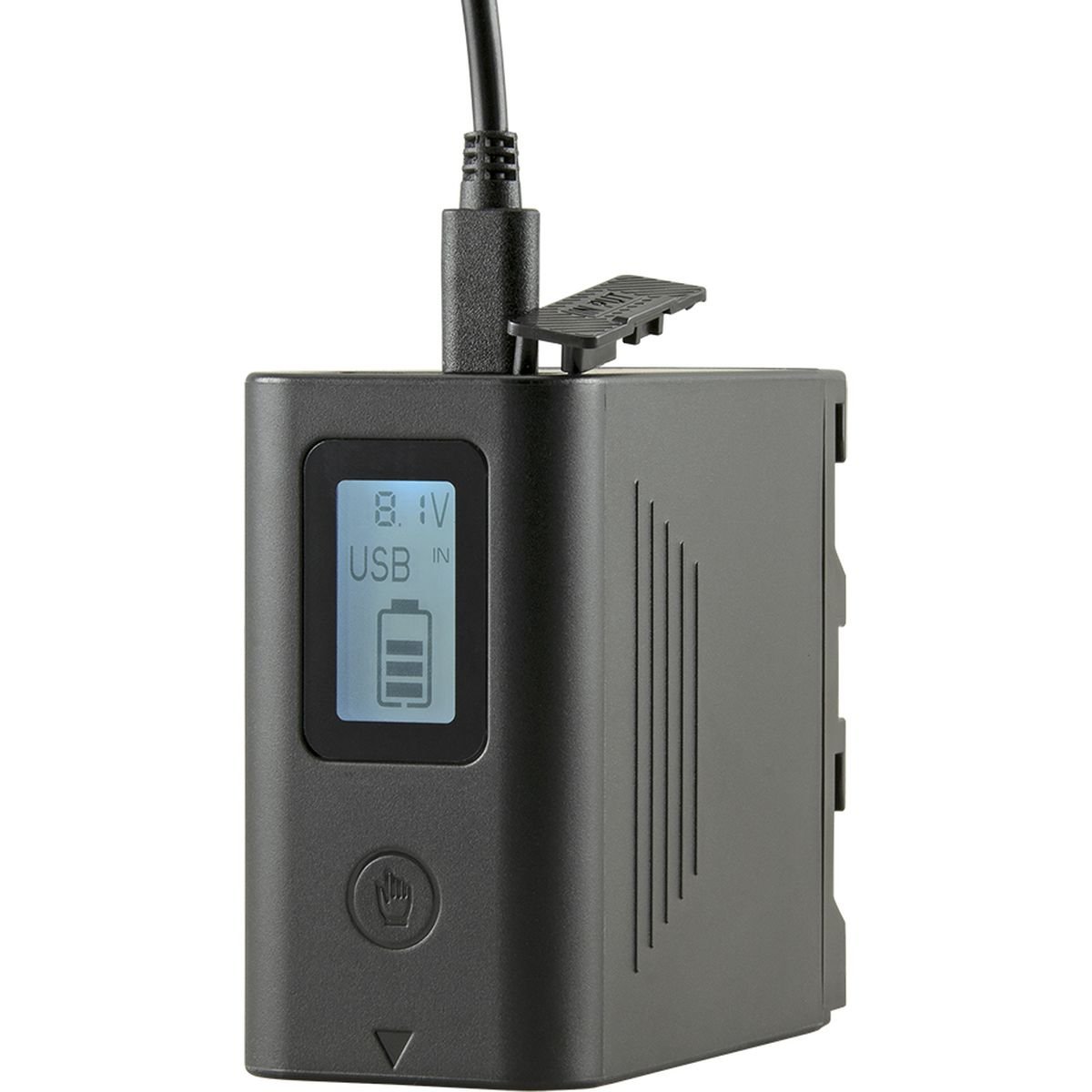 Jupio ProLine NP-F970 LCD (Micro USB + Type C input / USB 5V 10050mAh afbeelding