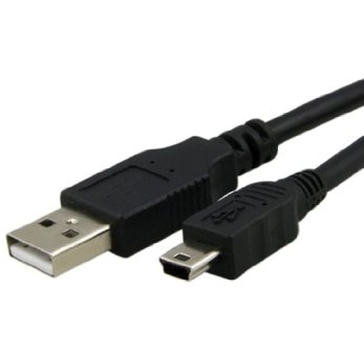 Caruba USB 2.0 A MALE - MINI MALE 5-PIN 2 METER afbeelding